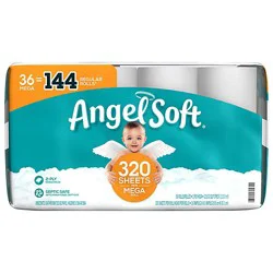 Angel Soft Toilet Paper 36 Mega Rolls - 36 Rl