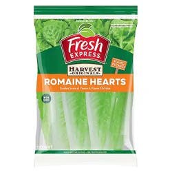 Fresh Express Harvest Original Romaine Hearts - 3 Ct