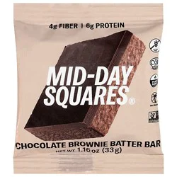 Mid Day Squares Brownie Batter Bar - 1.16 Oz