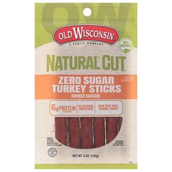 Old Wisconsin Zero Sugar Turkey Snack Sticks 5 Oz - 5 Oz