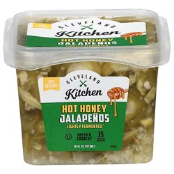 Cleveland Kitchen Hot Honey Jalapenos - 16 Fl. Oz.