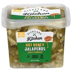Cleveland Kitchen Hot Honey Jalapenos - 16 Fl. Oz.