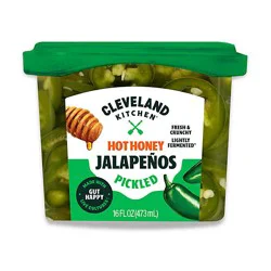 Cleveland Kitchen Hot Honey Jalapenos - 16 Fl. Oz.