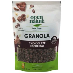 Open Nature Granola Chocolate Espresso 12 Oz - 12 Oz