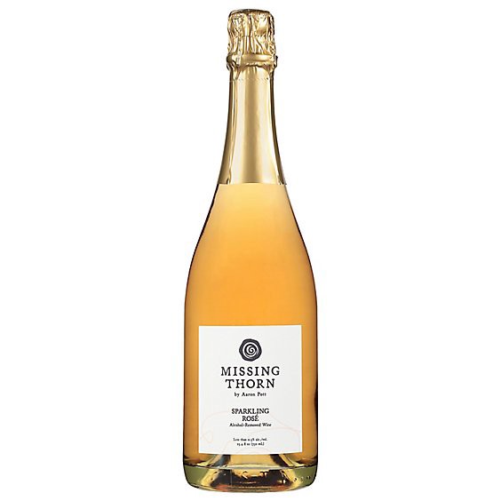 slide 1 of 1, Missing Thorn Alcohol Removed Sparkling Rose Wine - 750 Ml, 750 ml