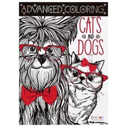 Bendon Cats & Dogs Advanced Coloring - Ea