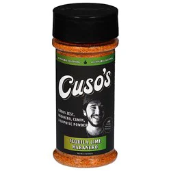 Cuso Cuts Seasoning Tequila Lime Habenero - 5 Oz