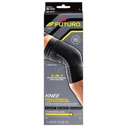 Futuro Premium Comp Knee Sleeve Lg - Ea