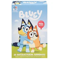 Bluey Anti-Bacterial Bandages, Assorted 20 Ct - 20 Ct
