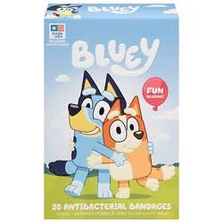 Bluey Anti-Bacterial Bandages, Assorted 20 Ct - 20 Ct
