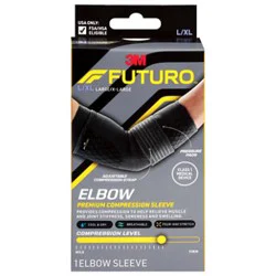 Futuropremium Compression Elbow Sleeve,large/xlarge - Ea