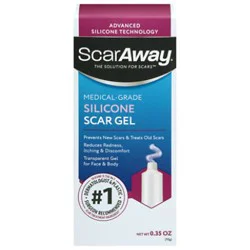 Scaraway Medical-Grade Silicone Scar Gel - 0.35 Oz