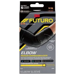 Futuro Premium Comp Elbow Sleeve Sm/md - Ea