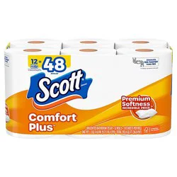 Scott Comfortplus Bath Tissue Mega Roll - 12 Count