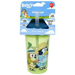 The First Years Toddler Feeding Bluey Straw 12 Oz Cup - Each
