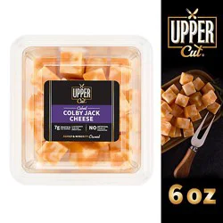 Upper Cut Colby Jack Cheese Cubes - 6 Oz