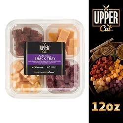 Upper Cut Meat & Cheese Tray Cubed - 12 Oz