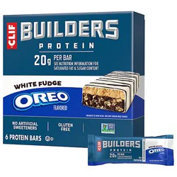 Clif Builders White Fudge Oreo Protein Bar 14.4 Oz - 14.4 Oz