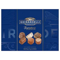 Ghirardelli Signature Collection Fine Assorted Chocolates Gift Box 6 Oz - 6 Oz