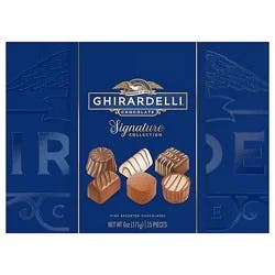 Ghirardelli Signature Collection Fine Assorted Chocolates Gift Box 6 Oz - 6 Oz