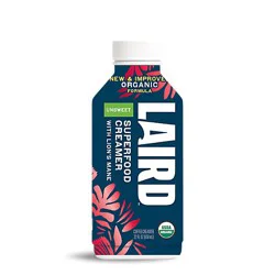 Laird Superfood Creamer Liquid Unsweet Organic - 22 Fl. Oz.