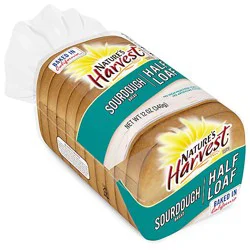 Natures Harvest Sourdough Bread Half Loaf - 12 Oz