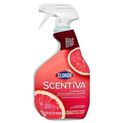 Clorox Scentiva Disinfecting Multi-Surface Cleaner, Grapefruit & Orange Blossom - 32 Fl. Oz. - 32 Fz