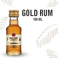 Bacardi Rum Gold - 100 Ml