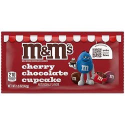 M&m's Cherry Chocolate Cupcake Chocolate Candies - 1.5 Oz