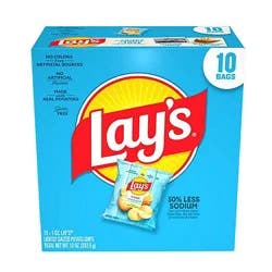 Lay's Lightly Salted Multi Pack - 10 Count