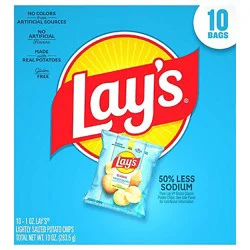 Lays Lightly Salted Multi Pack 10ct - 10 Ct
