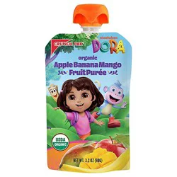 Dora Pouch With Organic Apple Banana And Mango Puree 3.2oz - 3.2 Oz