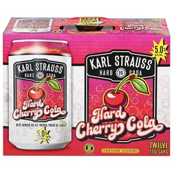 Karl Strauss Cherry Cola Hard Soda 12-12 Fl Oz In Cans - 12-12 Fz