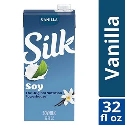 Silk Soymilk Vanilla - 32 Fz