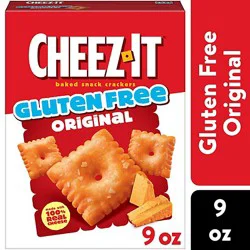 Cheez-It Baked Snack Crackers Original Gluten Free - 9 Oz