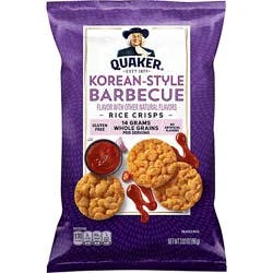 Quaker Rice Crisps Korean Bbq 3.03oz - 3.03 Oz