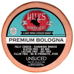 Hills All Meat Bologna 16oz - 16 Oz