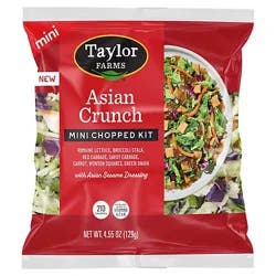 Taylor Farms Asian Crunch Mini Chopped Salad Kit 4.55oz - 4.55 Oz