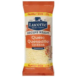 Lucerne Queso Quesadilla Cheese Shredded 32 Oz - 32 Oz