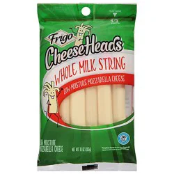 Frigo Cheeseheads Whole Milk String Cheese, 10 Oz - 10 Oz