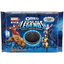 Marvel Oreo Special Edition Stuf Of Legends Chocolate Sandwich Cookies - 10.68 Oz