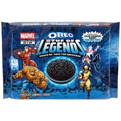 Marvel Oreo Special Edition Stuf Of Legends Chocolate Sandwich Cookies - 10.68 Oz