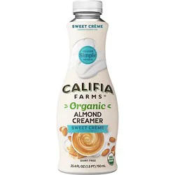 Califia Creamer Sweet Creme Organic - 25.4 Fz