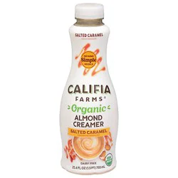 Califia Creamer Salted Caramel Organic - 25.4 Fz