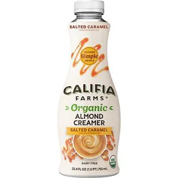 Califia Creamer Salted Caramel Organic - 25.4 Fz