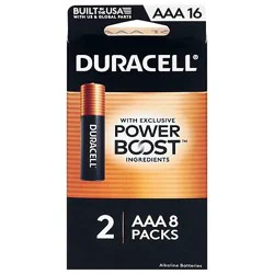 Duracell Coppertop Aaa Alkaline Batteries - 16 Count