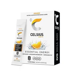 Celsius On-The-Go Orange - 14 Ct