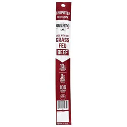 Oberto Zero Sugar Grass Fed Chipotle 1.15oz - 1.15 Oz