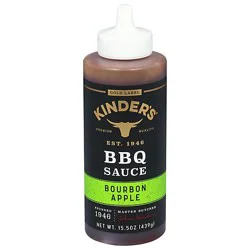 Kinder's Bourbon Apple Bbq Sauce 15.5oz - 15.5 Oz