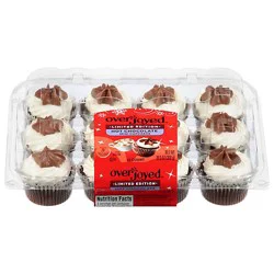 Overjoyed Mini Hot Chocolate Cupcakes - 10.5 Oz